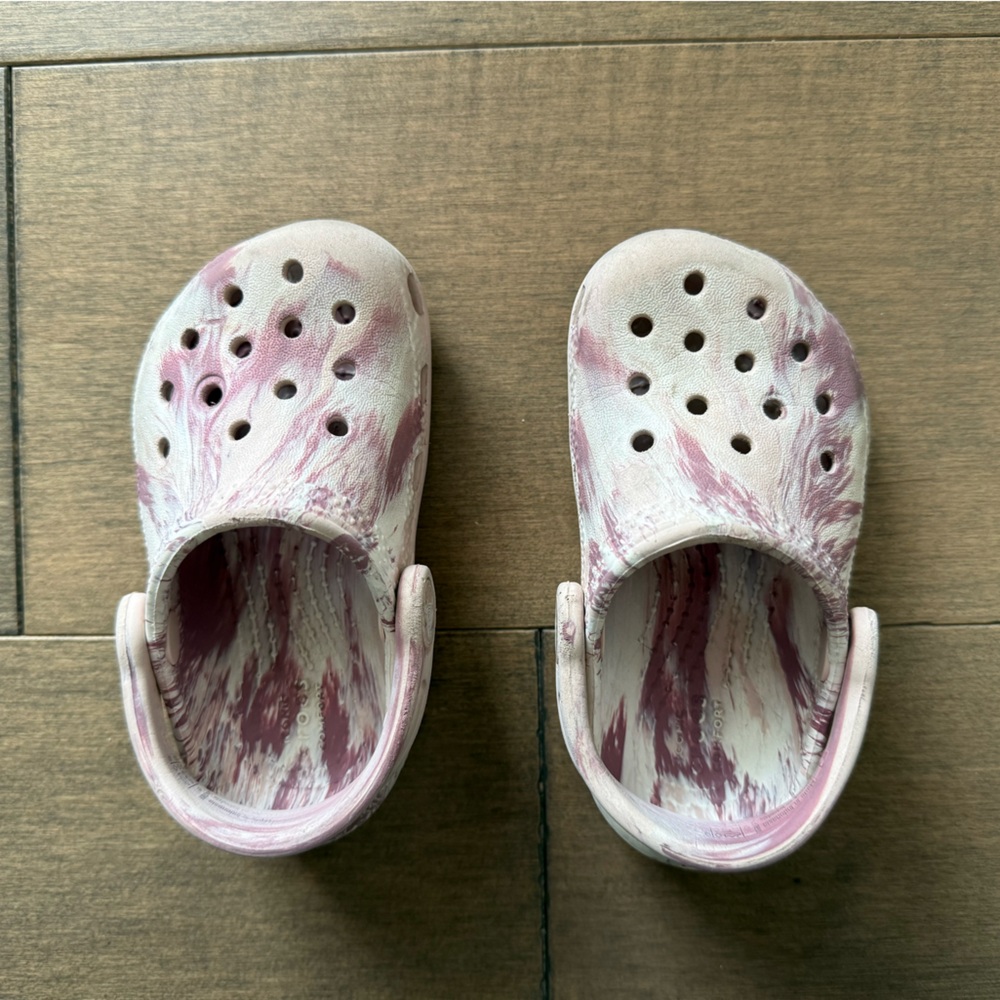Crocs Toddler Classic Marbled Clog C6